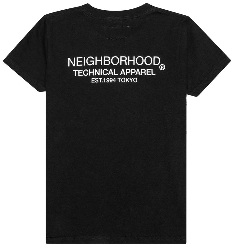 Neighborhood Kids Distortion C Tee Black