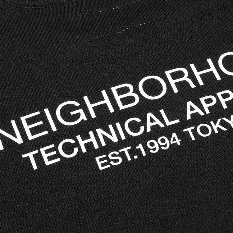 Neighborhood Kids Distortion C Tee Black