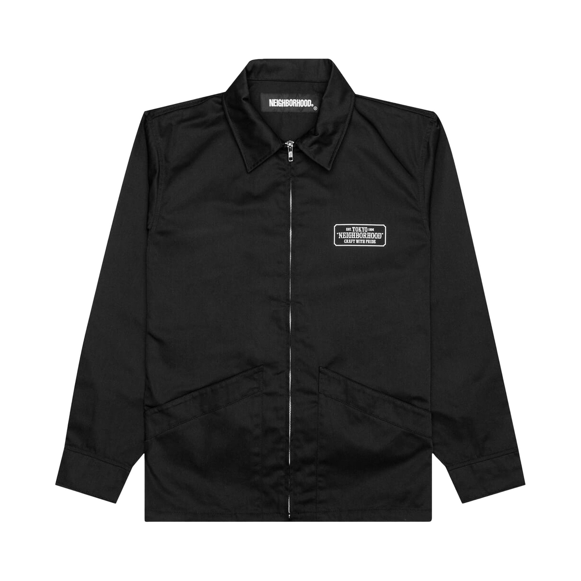 NEIGHBORHOOD DRIZZLER EC-JKT ブラック バイカーL Buy Neighborhood Drizzler EC-Jacket 'Black' - 202TSNH JKM02 BLAC