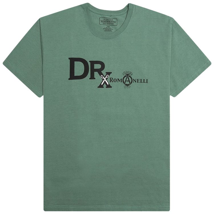 Neighborhood x Dr Romanelli Short Sleeve C Tee Olive Drab