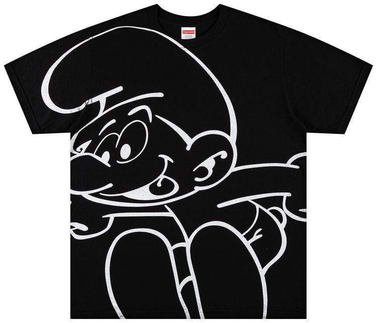 Supreme x Smurfs Tee Black