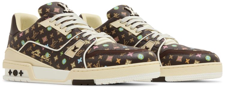 Louis Vuitton Trainer Mocha Multi Color Monogram
