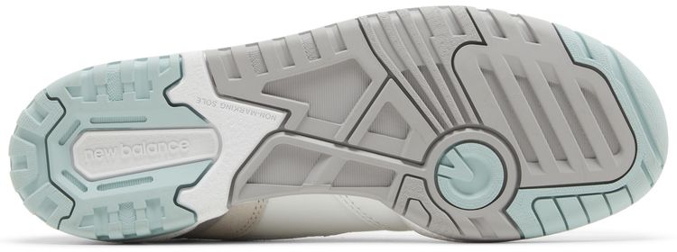 New Balance 550 Big Kid White Winter Fog