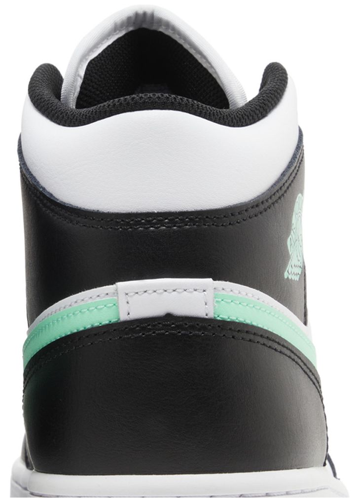 Air Jordan 1 Mid Green Glow