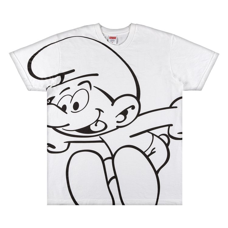 Supreme x Smurfs Tee White