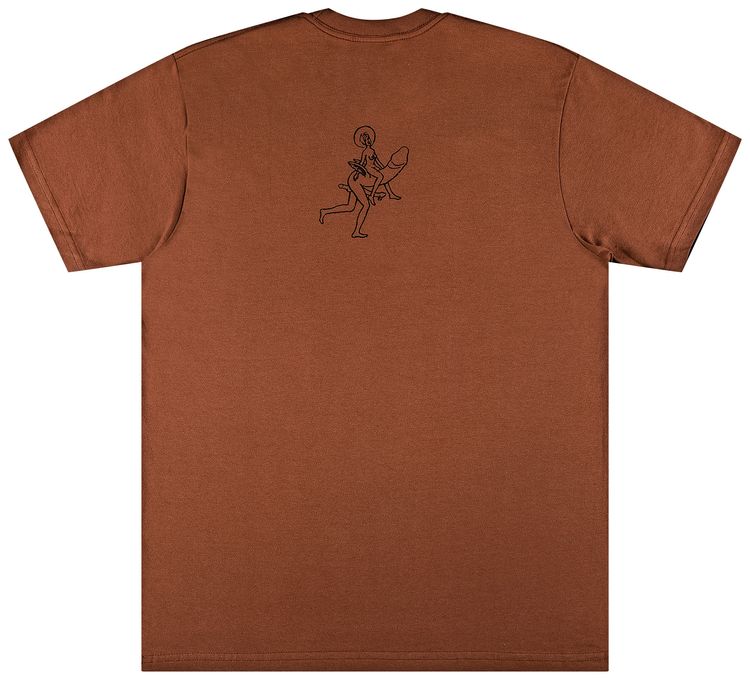 Supreme Dicks Tee Brown