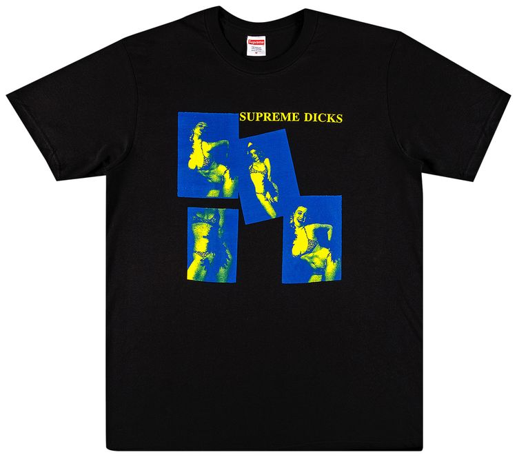 Supreme Dicks Tee Black