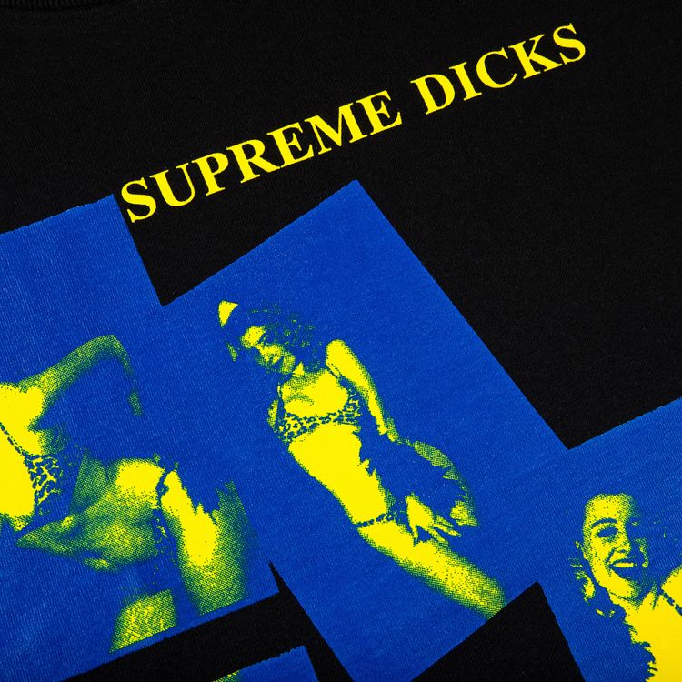 Supreme Dicks Tee Black