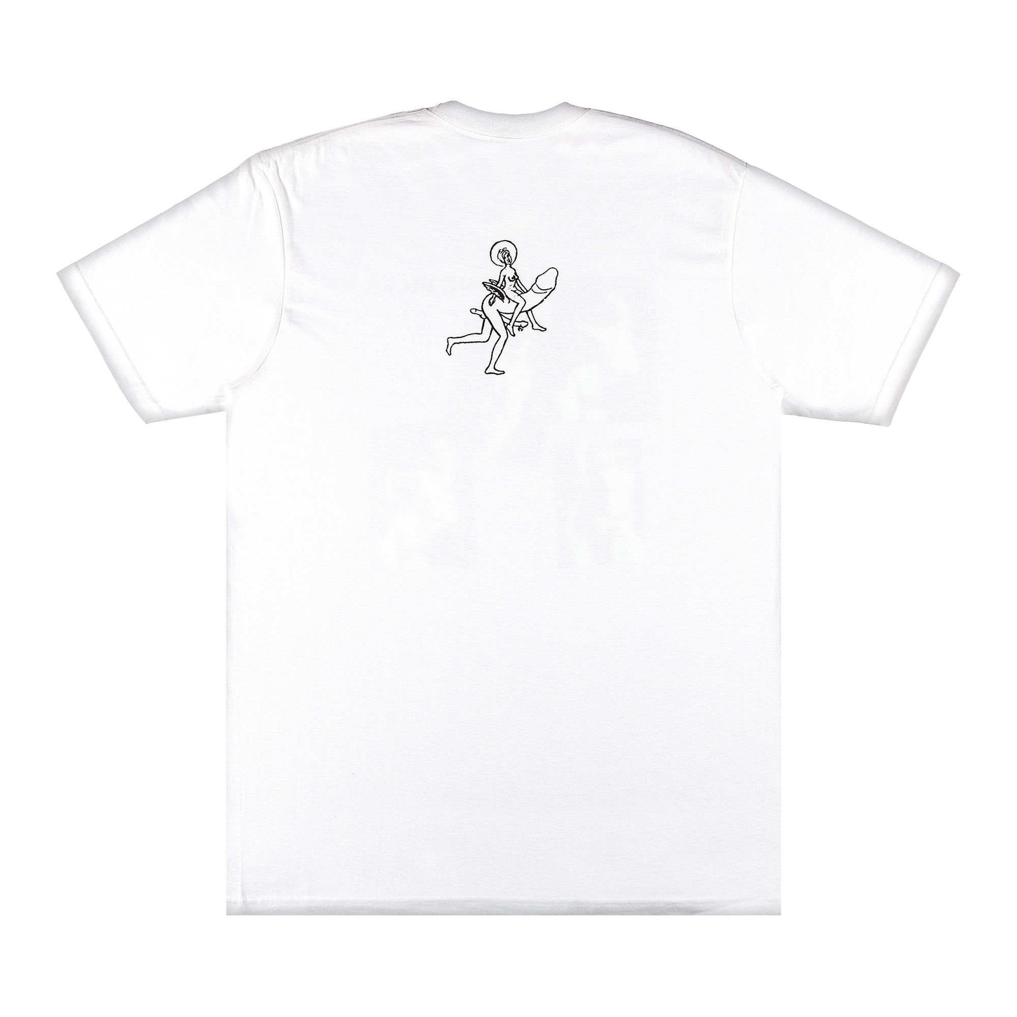 Buy Supreme Dicks Tee 'White' - FW20T34 WHITE | GOAT