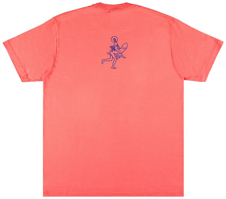 Supreme Dicks Tee Bright Coral