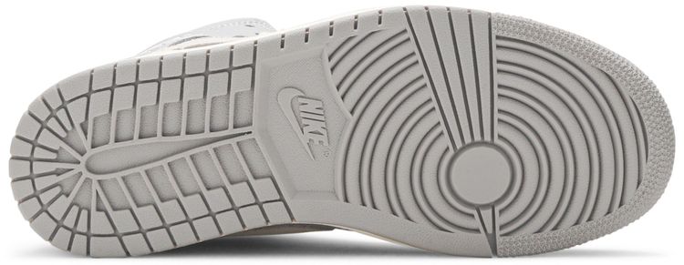 Wmns Air Jordan 1 Mid Grey Light Bone