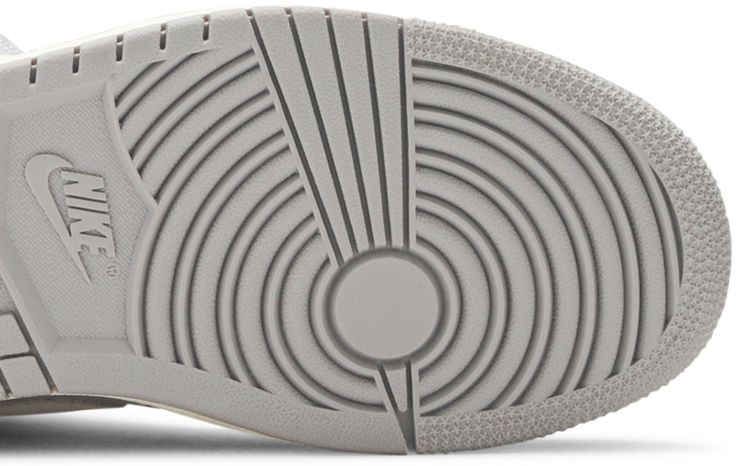 Wmns Air Jordan 1 Mid Grey Light Bone