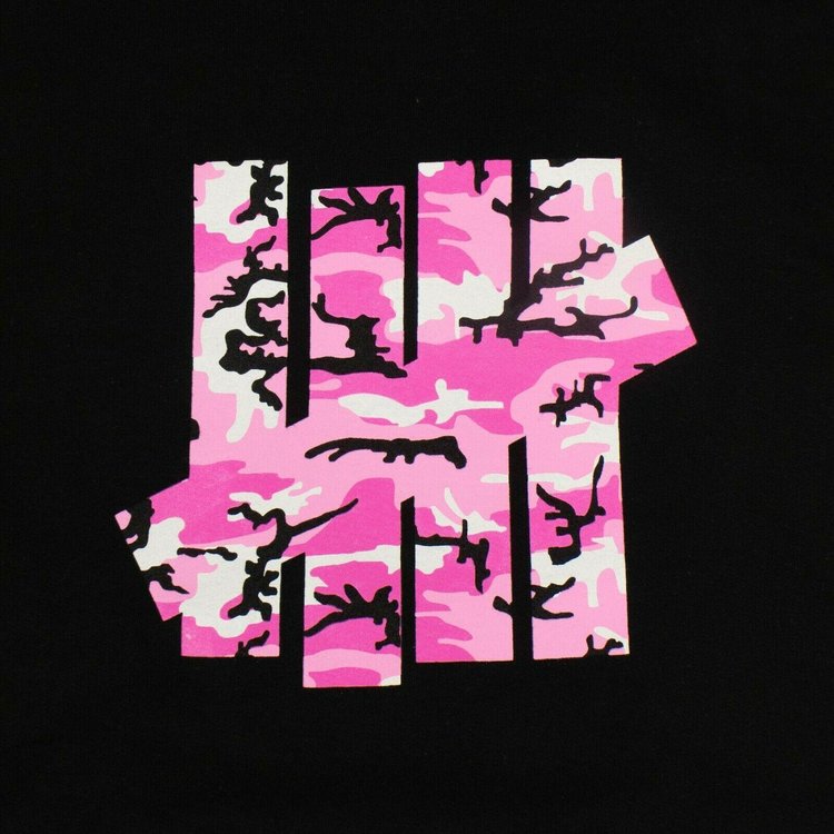 Anti Social Social Club x Undefeated Camo Hoodie Black