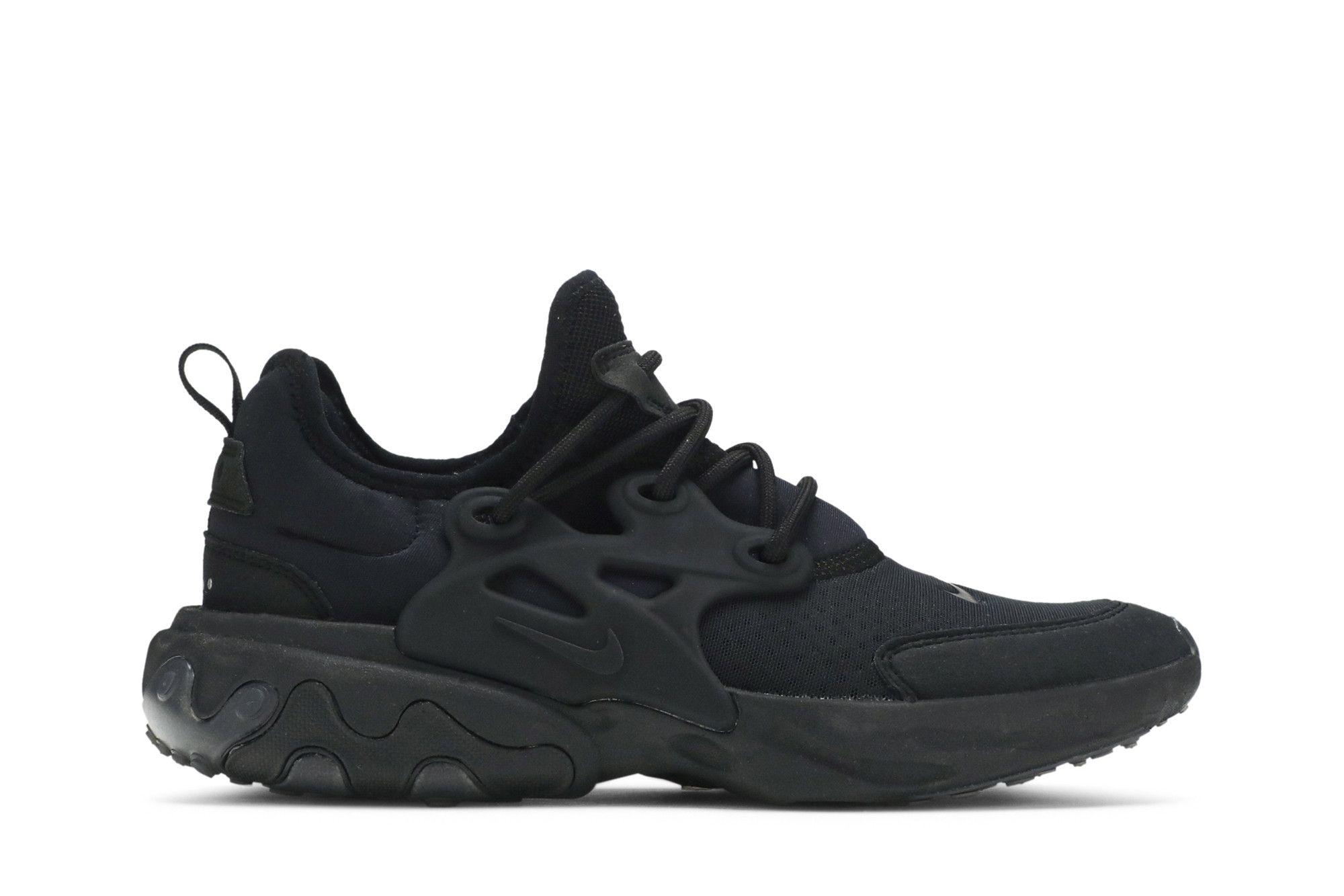 Size 5.0 React Presto GS Triple Black