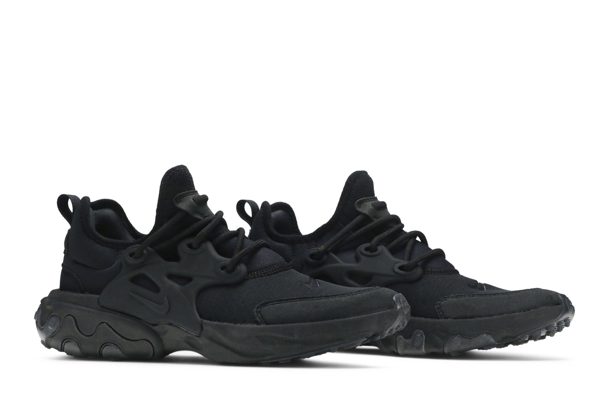 Nike presto react triple black mens new arrivals