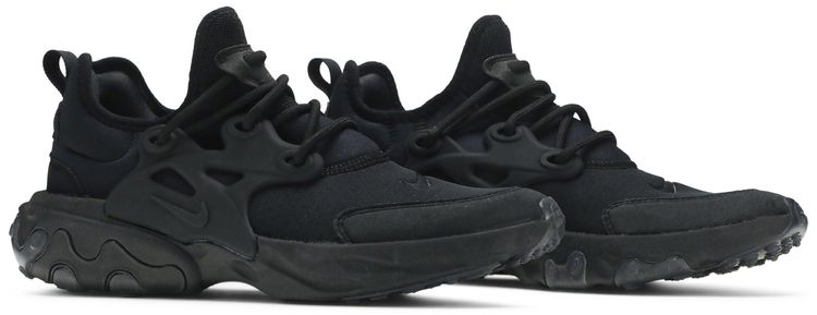 Nike React Presto GS Triple Black
