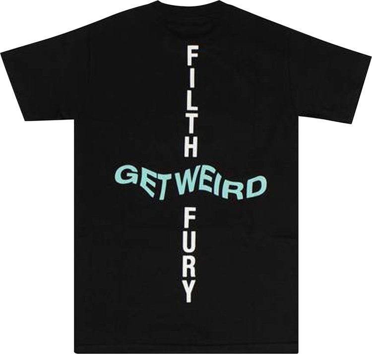 Anti Social Social Club x Neighborhood Filth Fury T Shirt Black