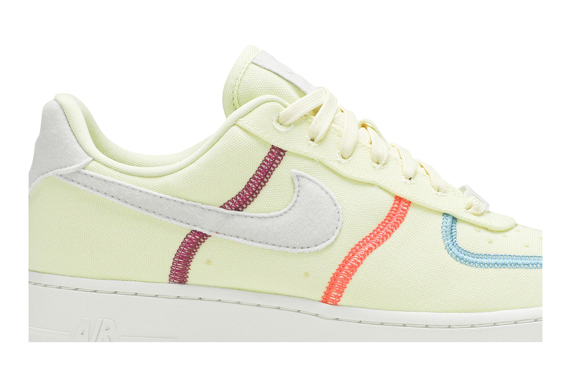 Buy Nike Wmns Air Force 1 '07 Low LX 'Stitched Canvas - Life Lime