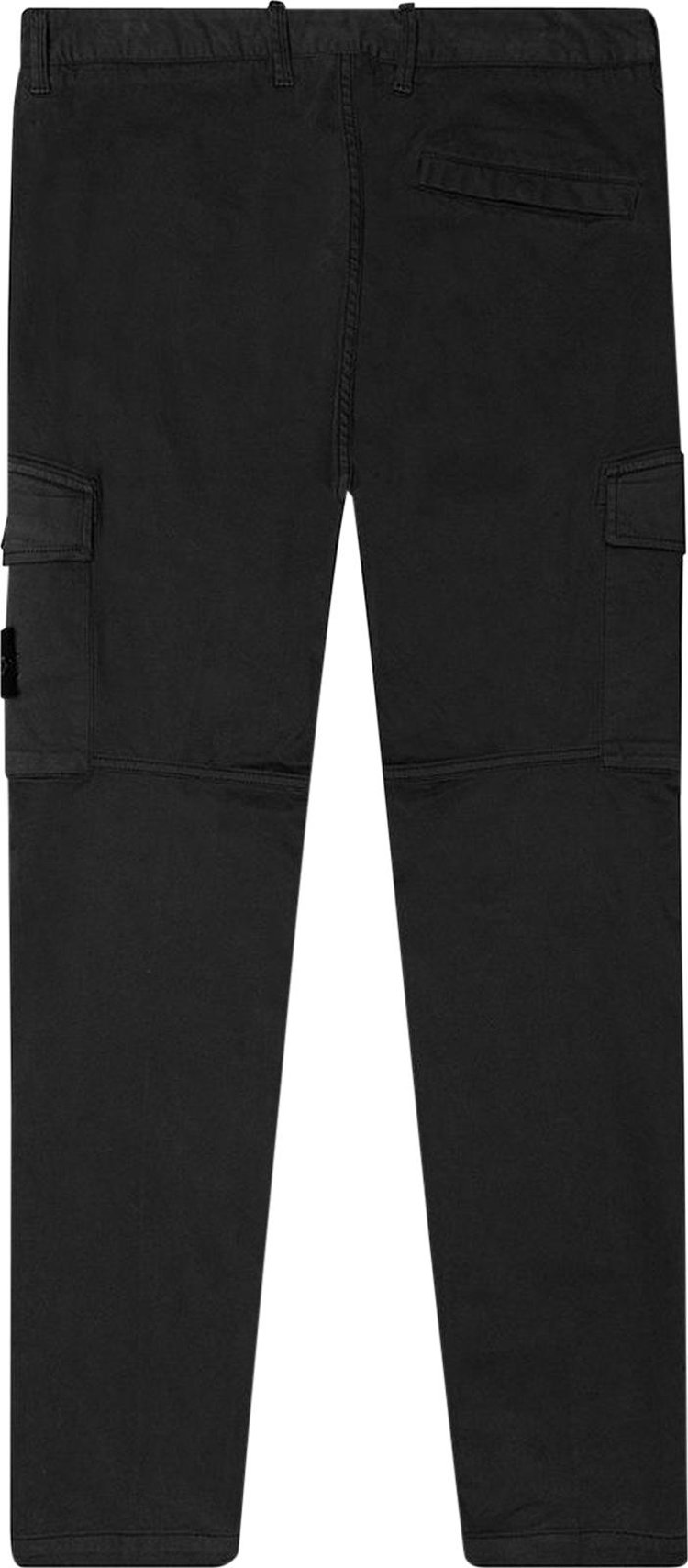 Stone Island Stretch Gabardine Pants Black