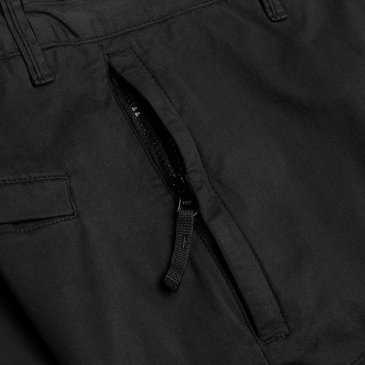 Stone Island Stretch Gabardine Pants Black