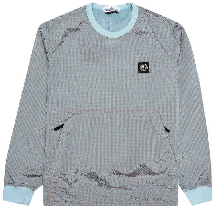 Stone Island Netting Sweatshirt Grey