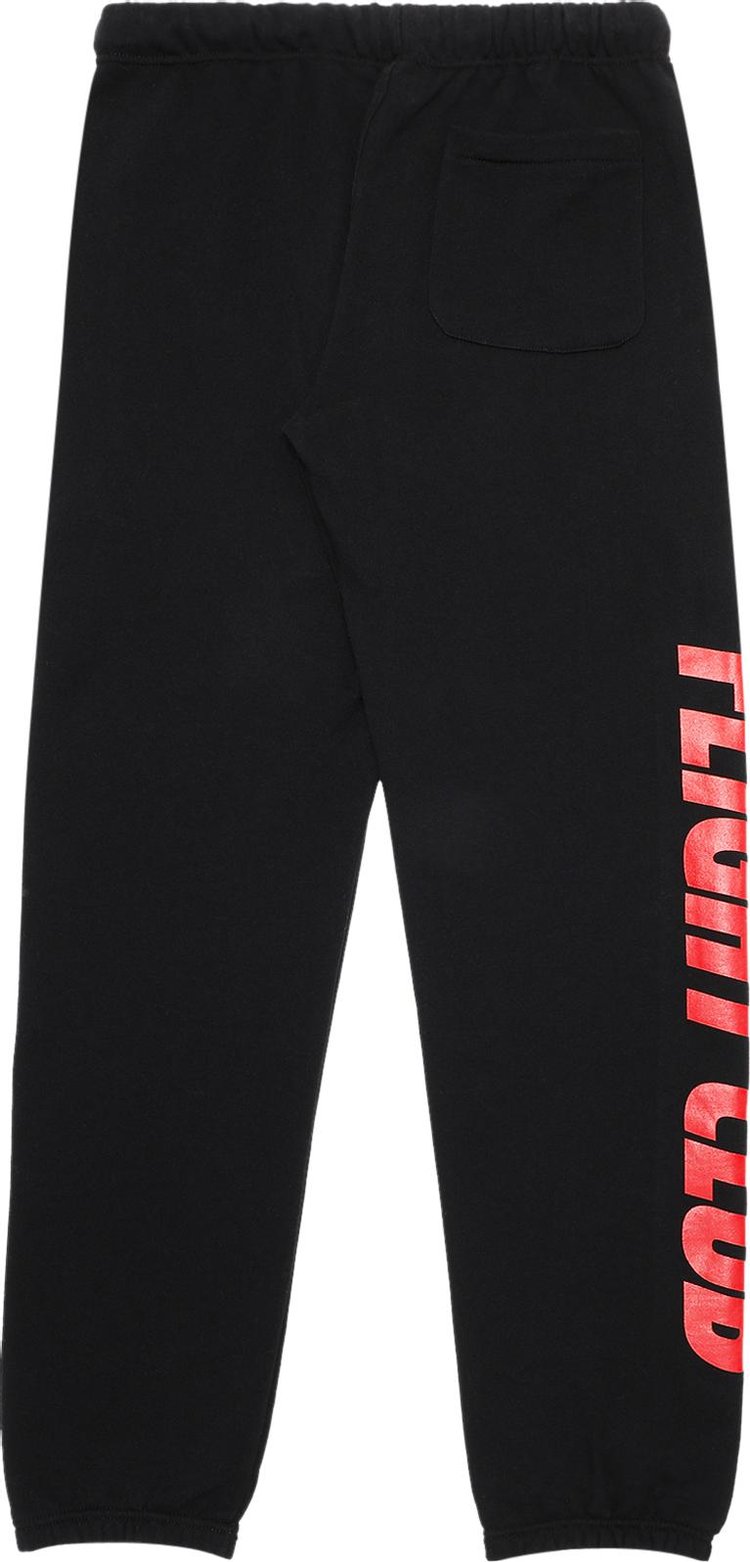 Flight Club Oversized Logo Sweatpants Black