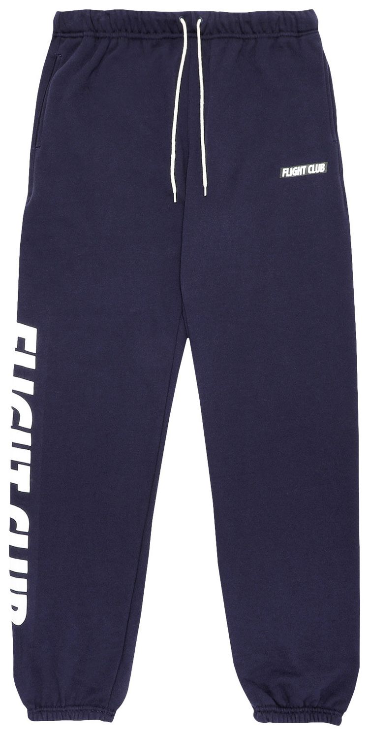 Flight Club Oversized Logo Sweatpants Navy