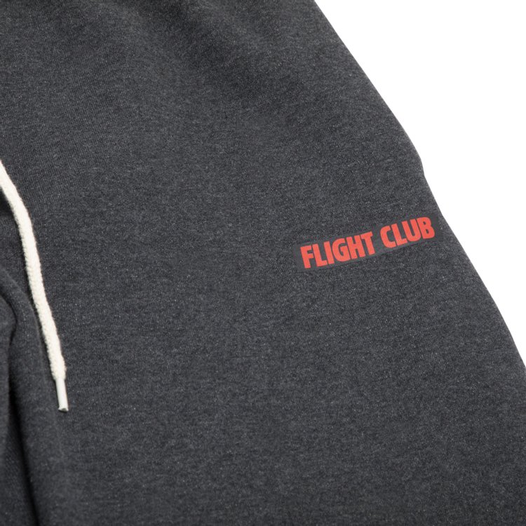 Flight Club Oversized Logo Sweatpants Dark Gray