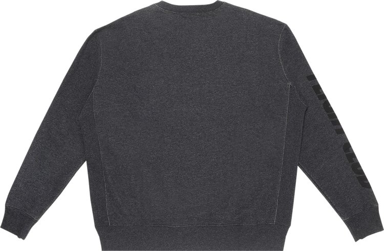 Flight Club Oversized Logo Crewneck Dark Gray