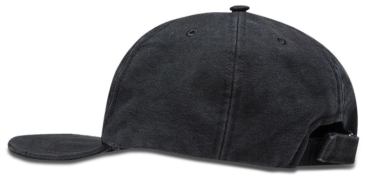 Off White Logo Baseball Cap BlackWhite