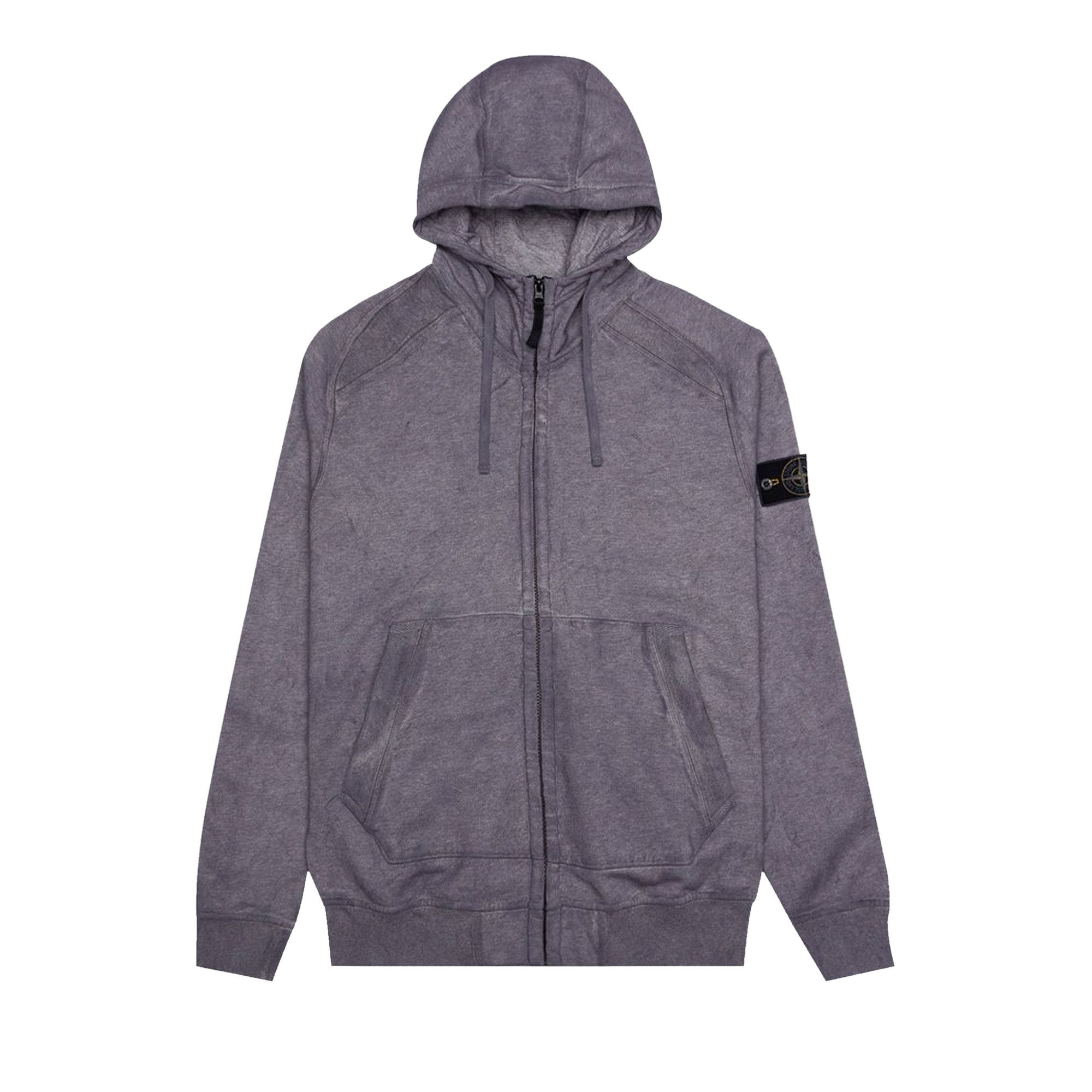 正規激安 Buy Stone Island Dust Color Treatment Zip Sweatshirt Melange ジャケット・アウター