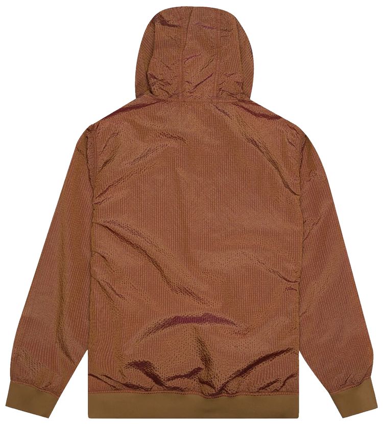 Stone Island Poly Colour Frame TC Hoodie Brown