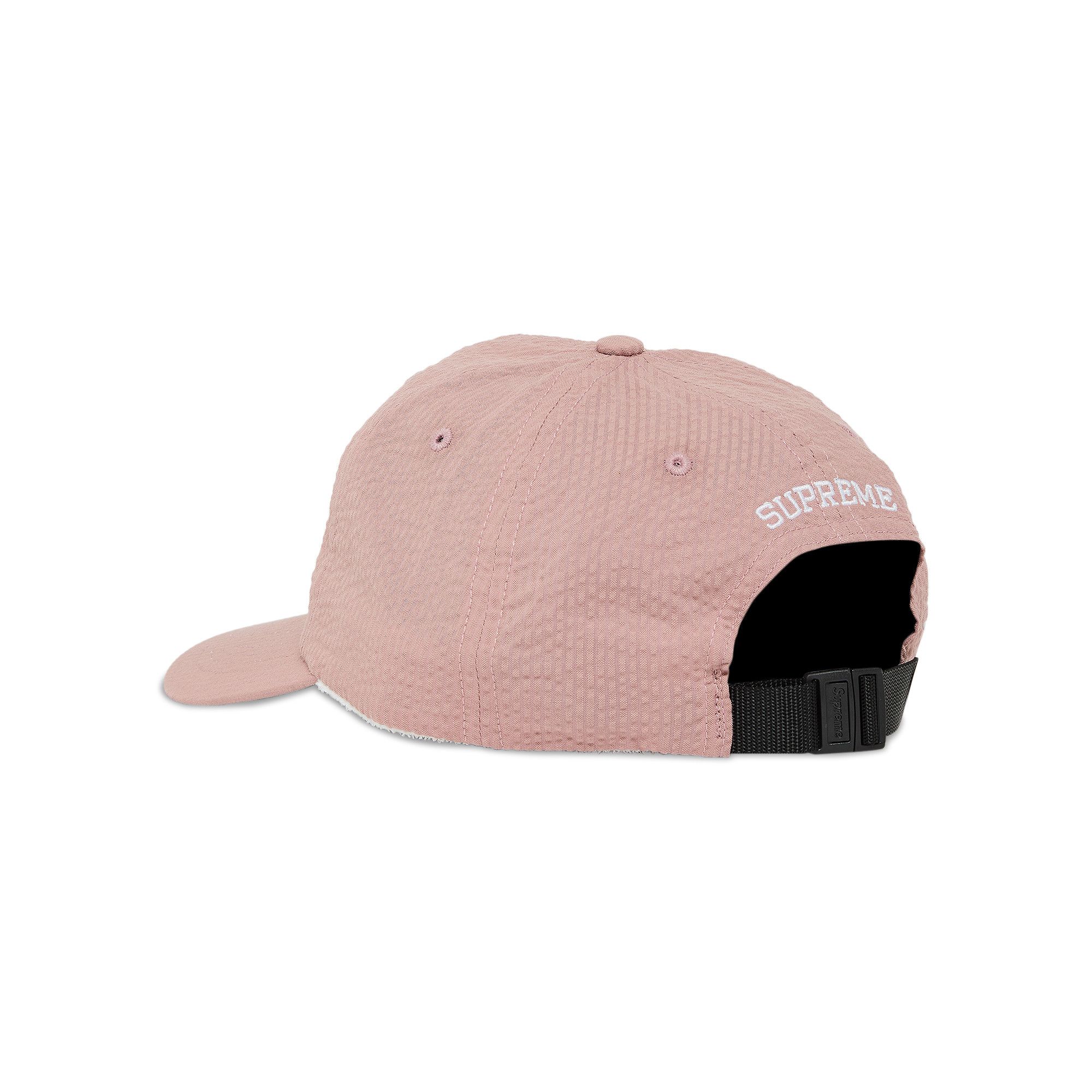 お歳暮・冬ギフト特集2024 Logo S Seersucker Supreme Buy 6-Panel PINK SS24H4 - 'Pink' 帽子