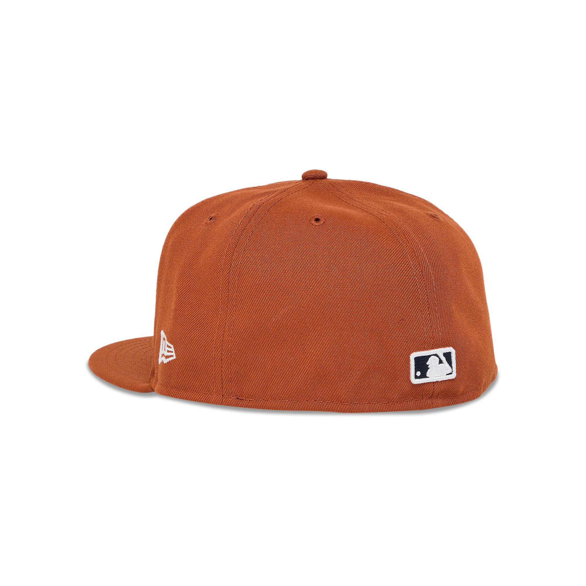 Buy Supreme x MLB Teams Box Logo New Era 'Burnt Orange