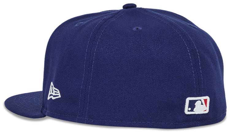 Supreme x MLB Teams Box Logo New Era Dark Royal   Los Angeles