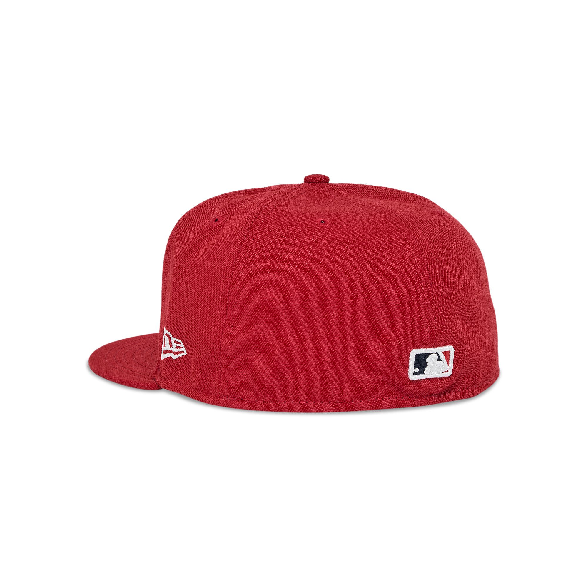 Buy Supreme x MLB Teams Box Logo New Era 'Red - Atlanta