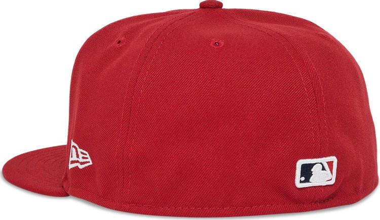 Supreme x MLB Teams Box Logo New Era Red   Atlanta