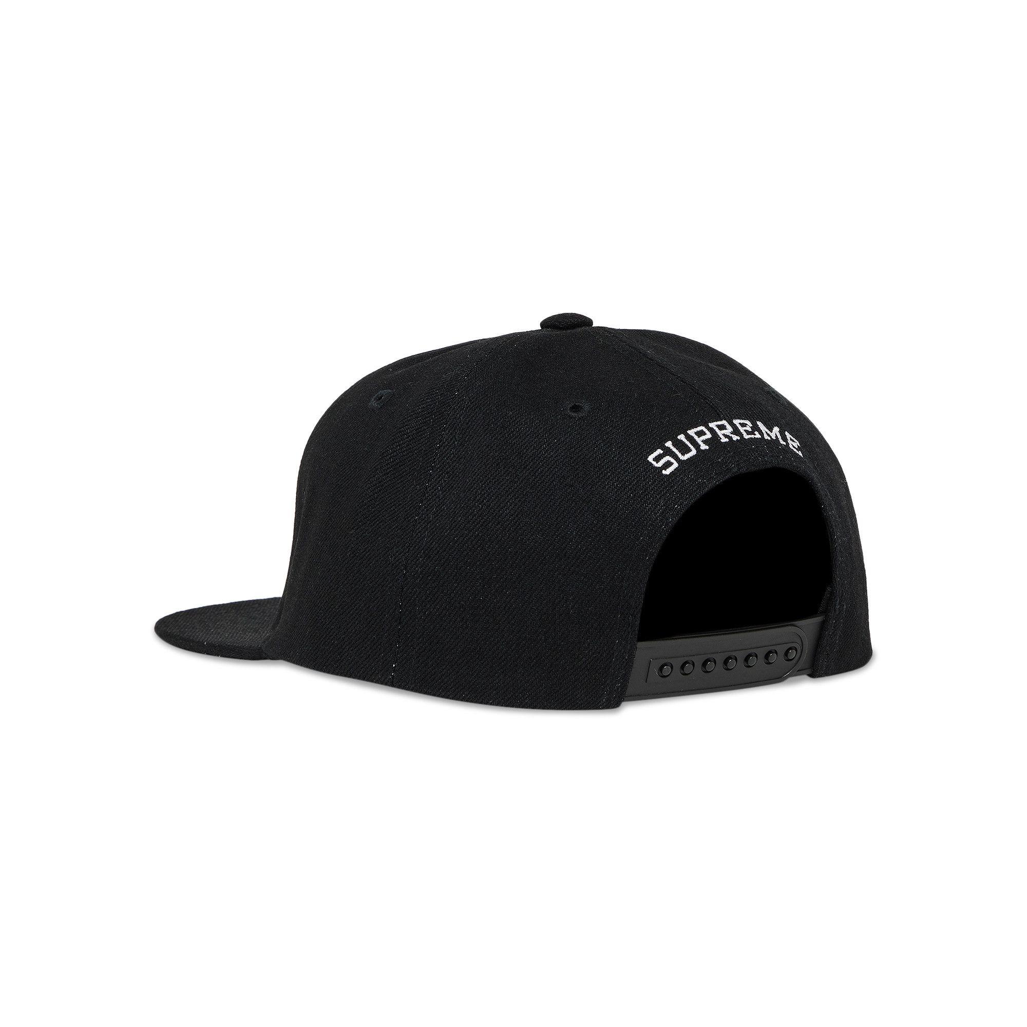 Buy Supreme Script Logo 6-Panel 'Black' - SS24H90 BLACK