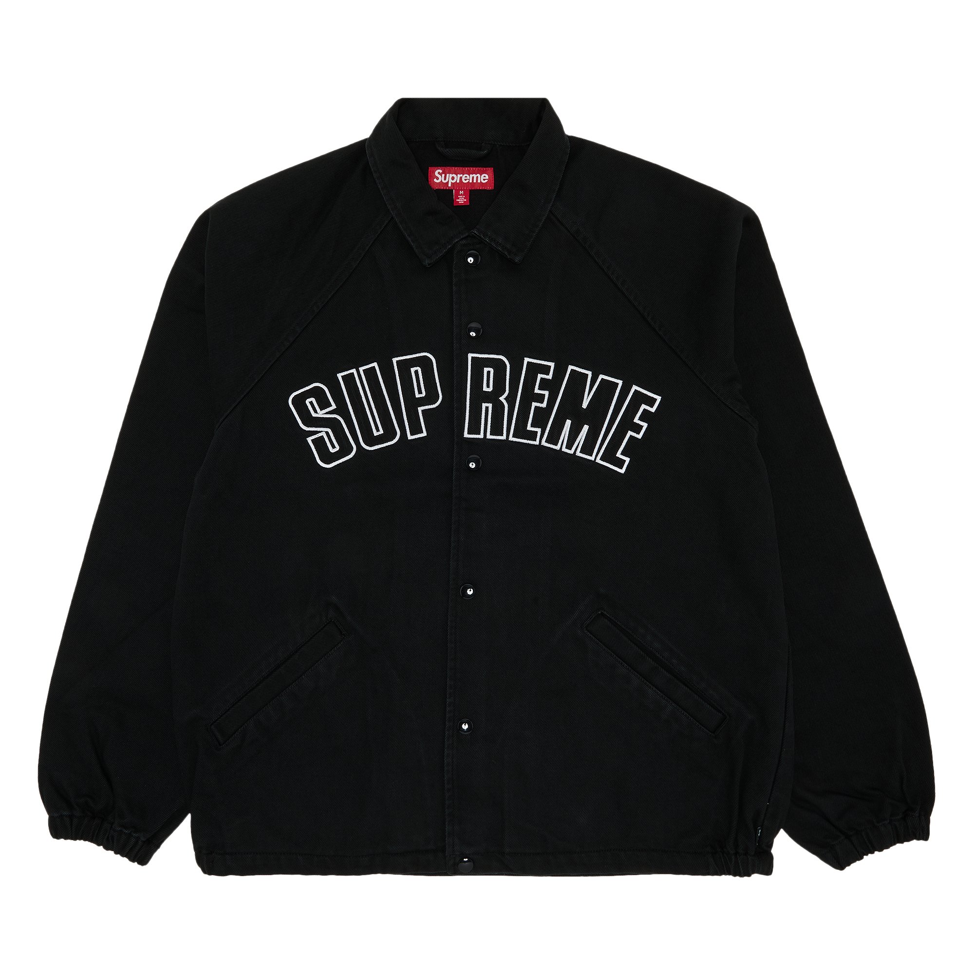 Supreme Arc Denim Coaches Jacket 'Black'