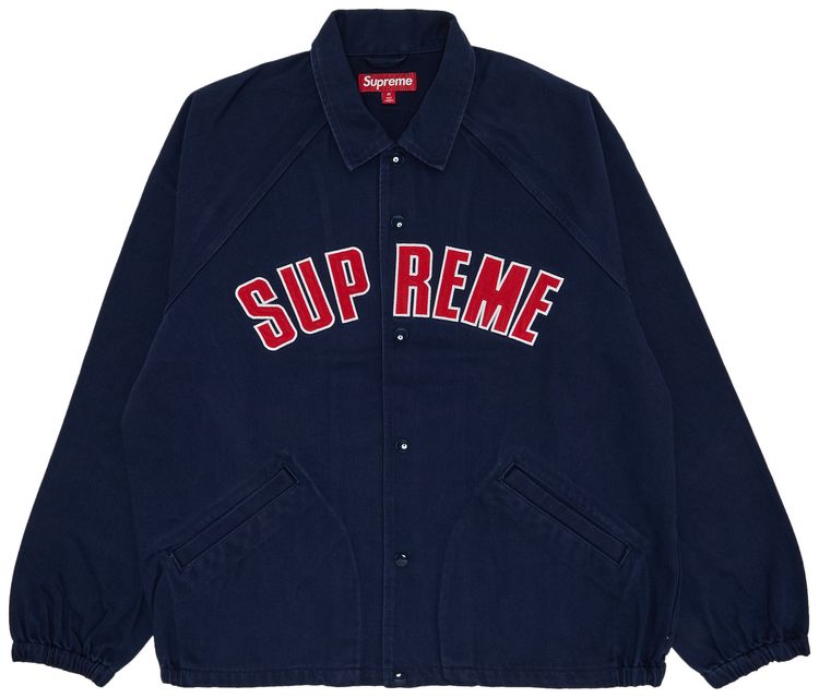 Supreme Arc Denim Coaches Jacket Navy