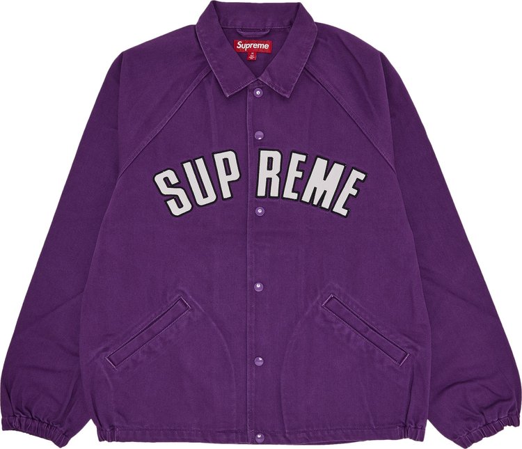 Supreme Arc Denim Coaches Jacket 'Purple'