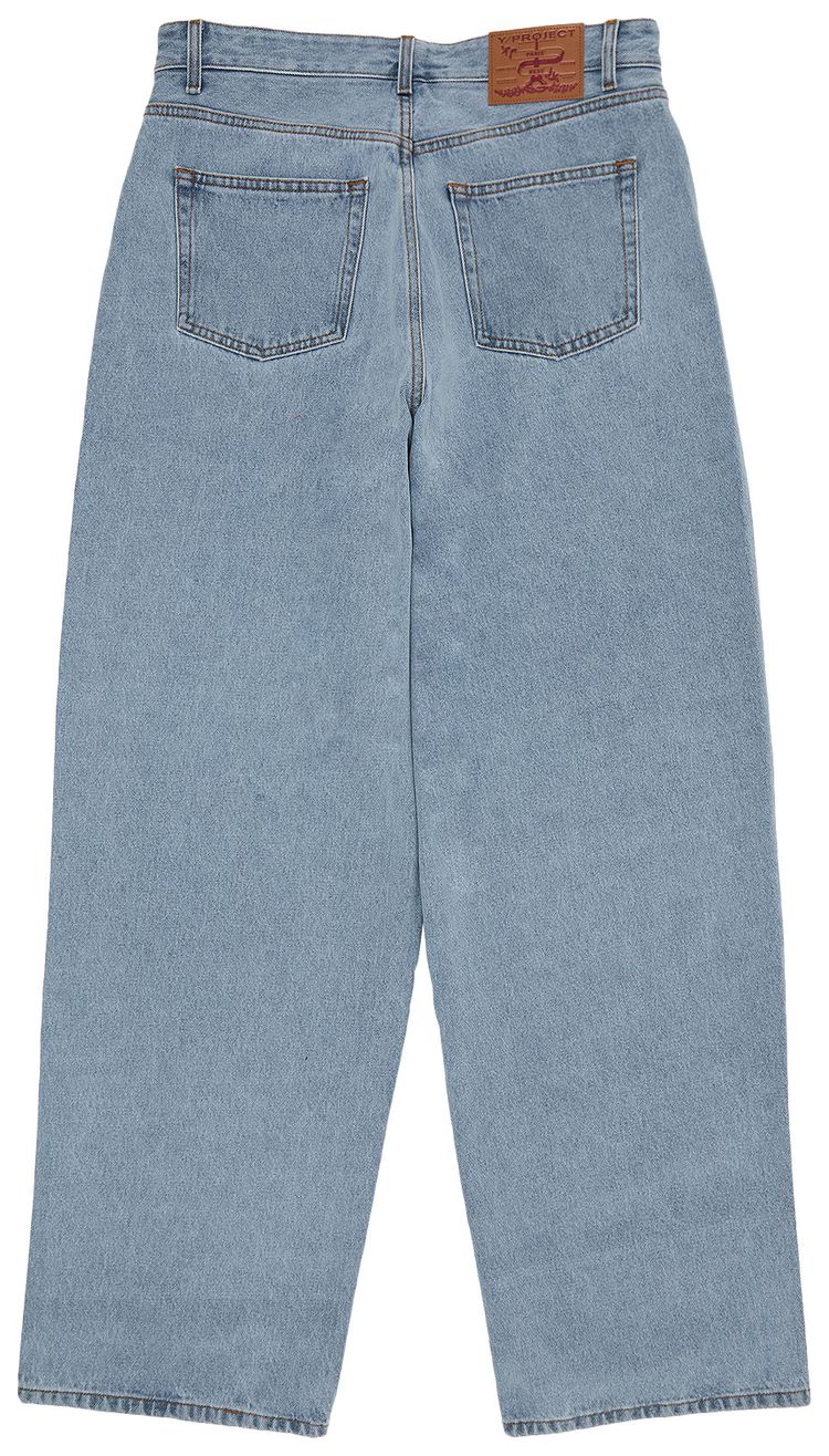 YProject Evergreen Multi Waistband Jeans Ice Blue