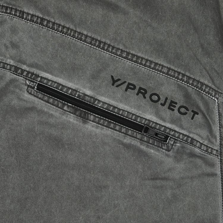 YProject Pop Up Pants Washed Black