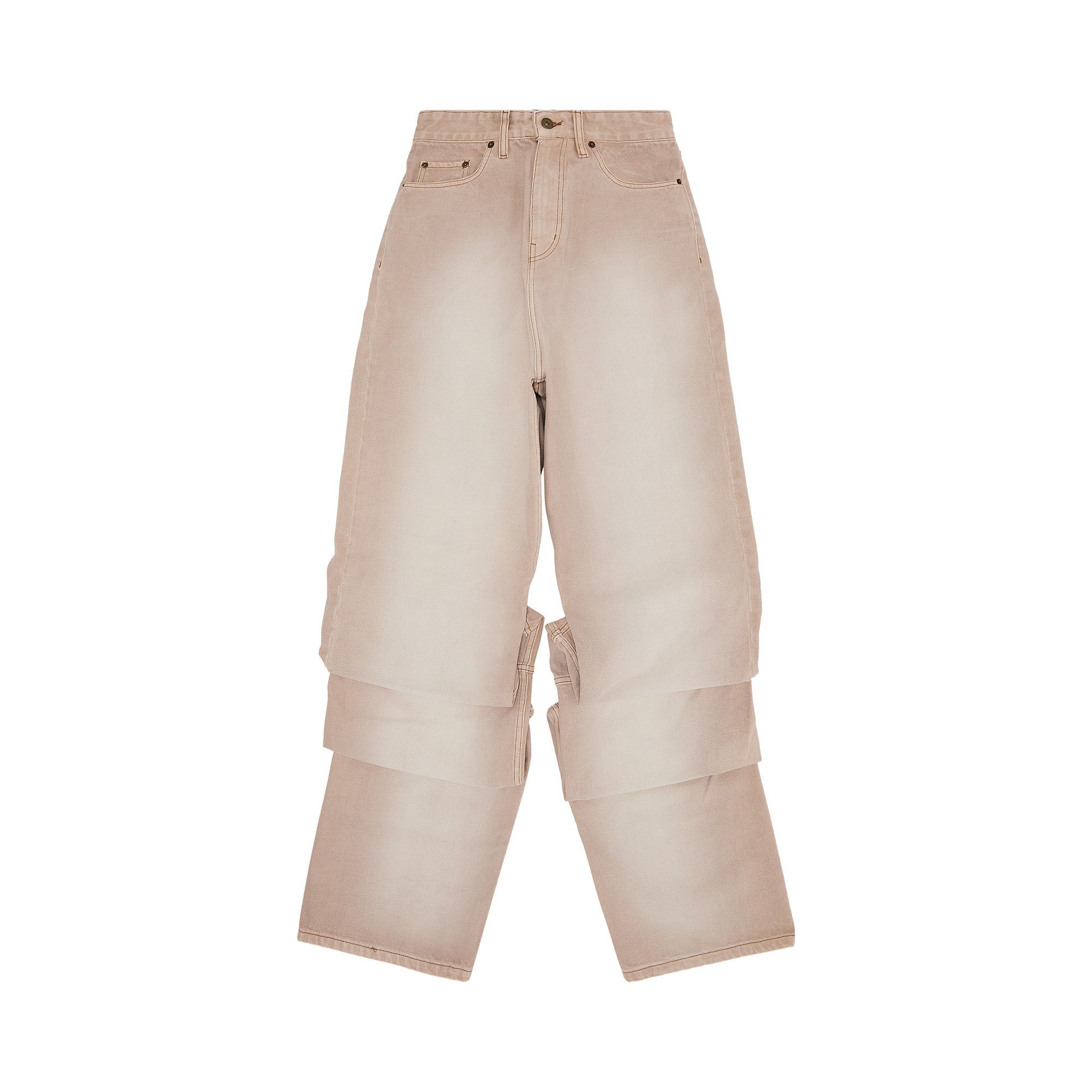 Y/PROJECT Draped Cuff Jeans ドレープカフジーンズ Draped Cuff Jeans - SALE