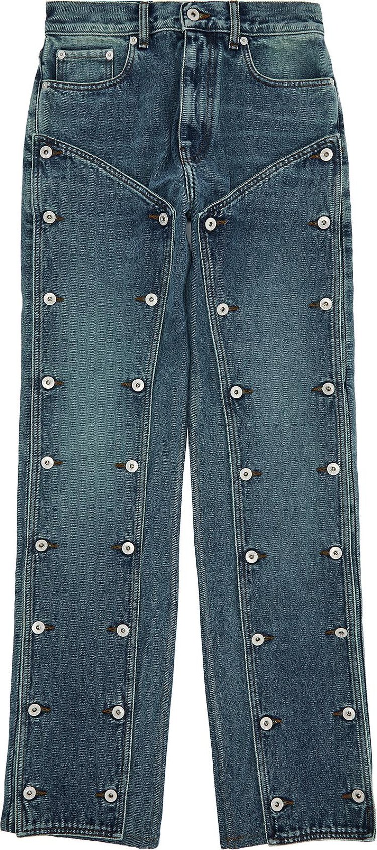 Y/Project Evergreen Snap Off Jeans 'Vintage Blue'