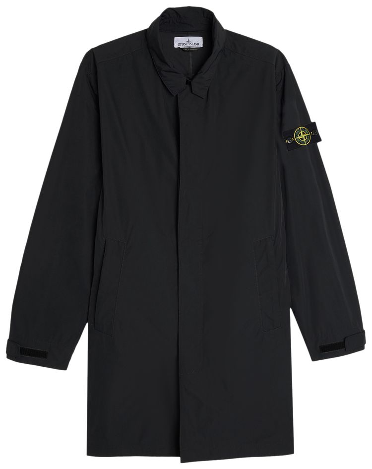 Stone Island Trench Coat Black