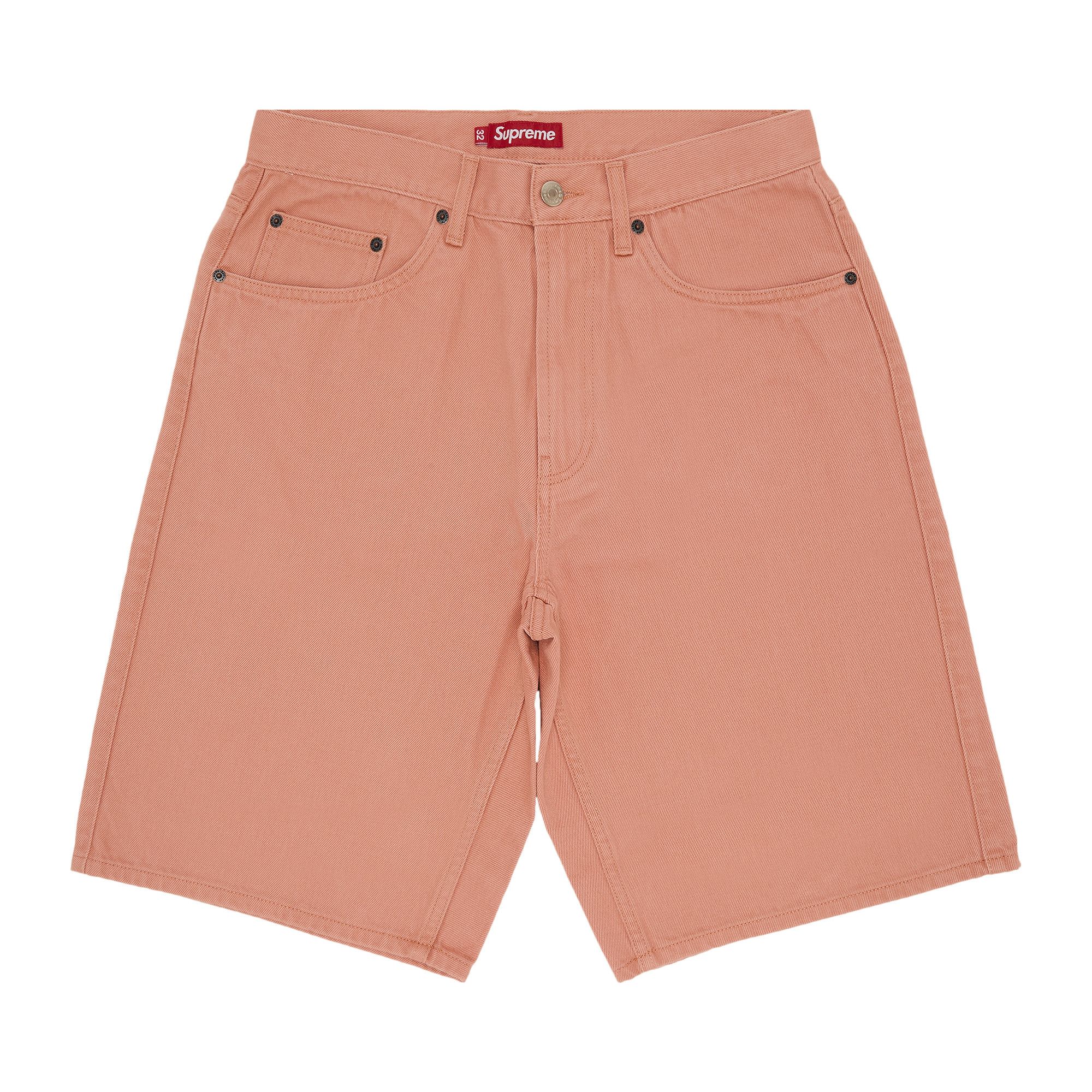 Size 32 Supreme Baggy Denim Short Dusty Peach