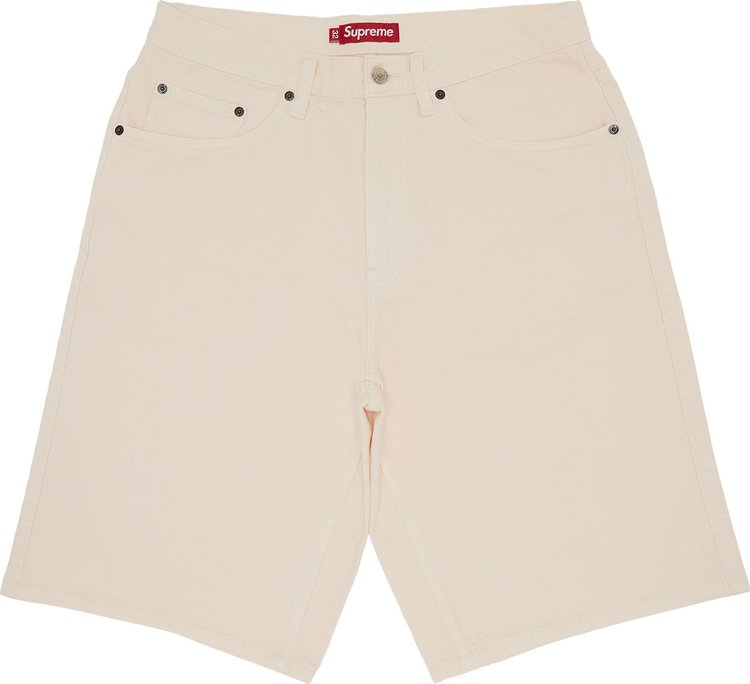 Supreme Baggy Denim Short Natural