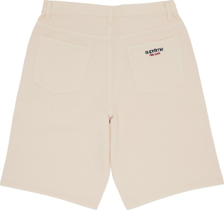 Supreme Baggy Denim Short Natural