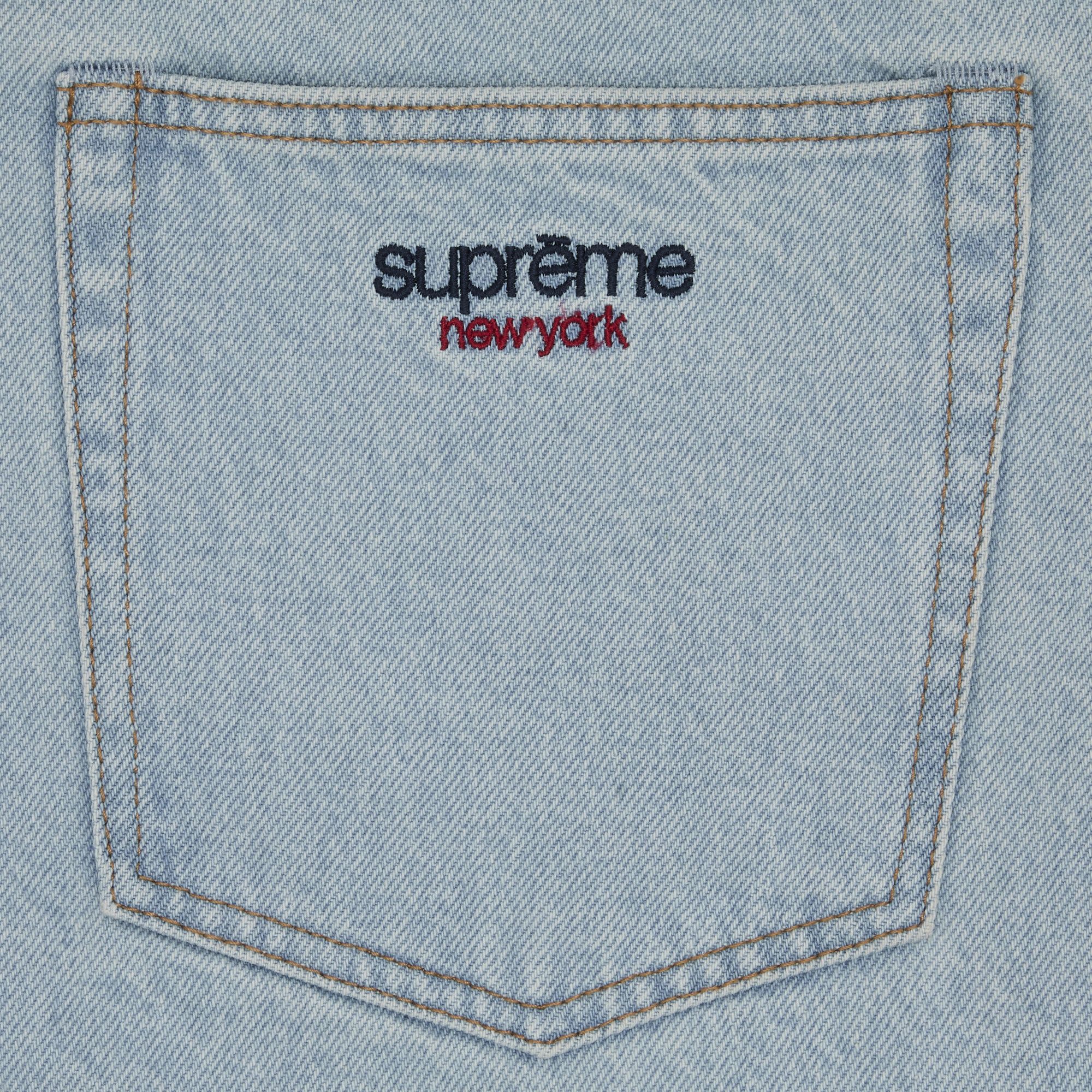 Buy Supreme Baggy Denim Short 'Washed Indigo' - SS24SH12